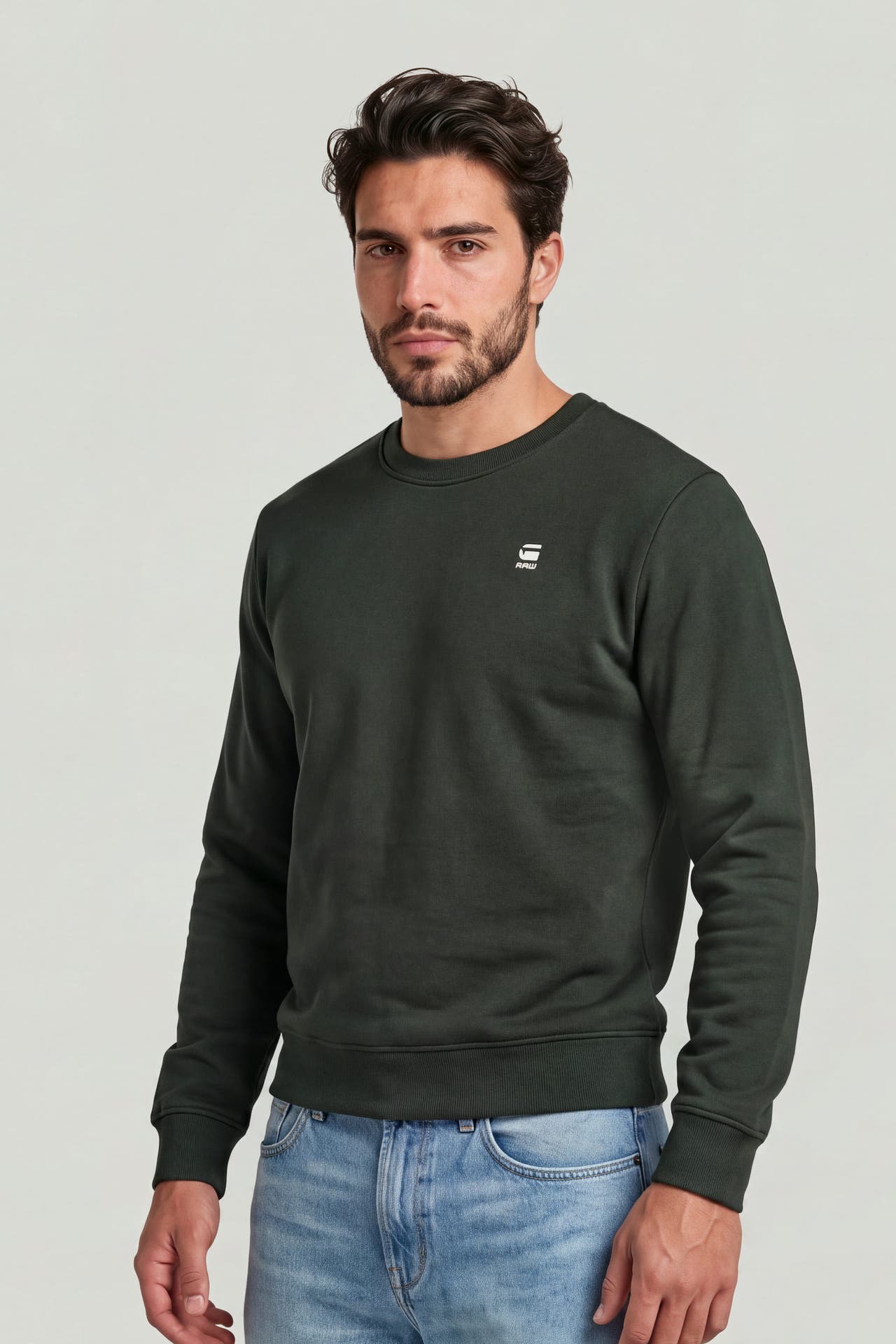 G-STAR Sweatshirt dunkelgrün, Bild 1