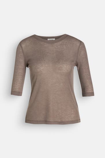 DRYKORN Strickshirt 'Selay' graubraun