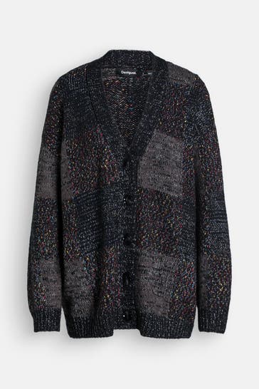 DESIGUAL Strickjacke 'Segura' gemustert