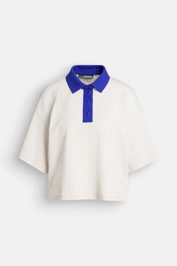 J.LINDEBERG SPORTSWEAR Polo-Shirt 'Tina' ecru