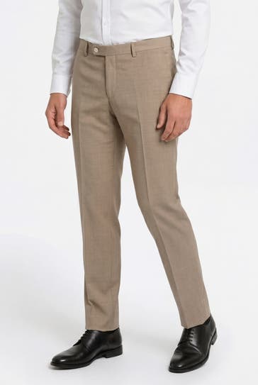 BALDESSARINI Stoffhose taupe