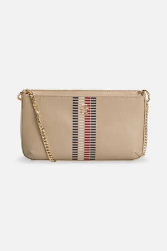 TOMMY HILFIGER Umhängetasche beige