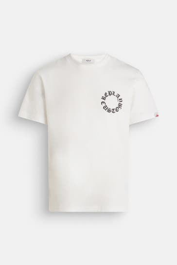 REPLAY T-Shirt weiß