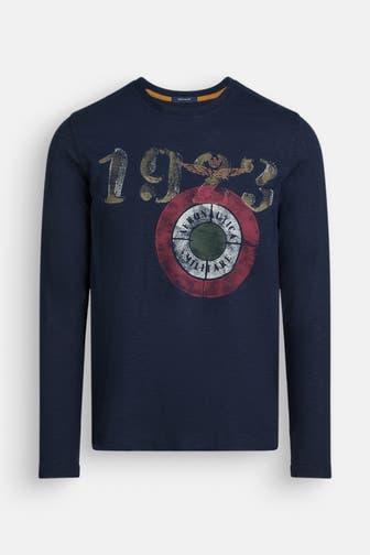 AERONAUTICA MILITARE Longsleeve dunkelblau