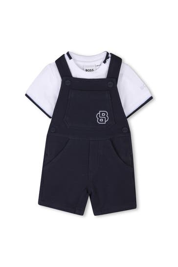 BOSS Set: T-Shirt und Latzhose