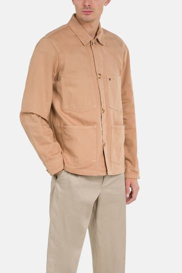 TOMMY HILFIGER Overshirt ocker
