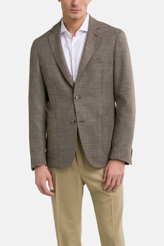 BOSS Sakko braun melliert