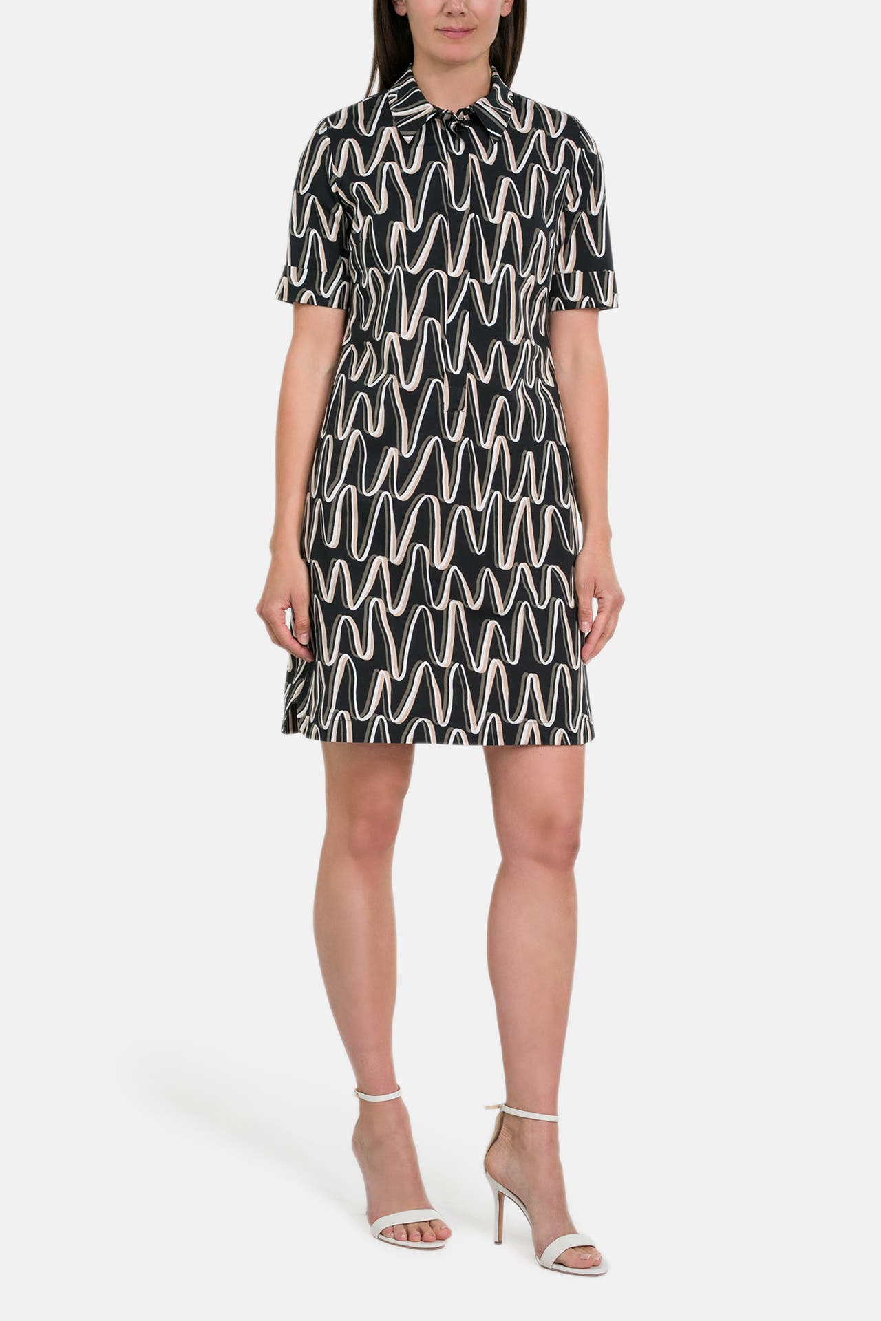 BETTY BARCLAY Blusenkleid gemustert, Bild 1