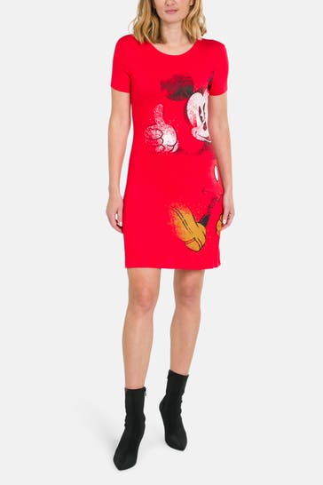 DESIGUAL Minikleid rot