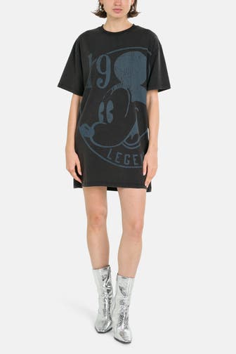 DESIGUAL Minikleid 'Mickey' schwarz