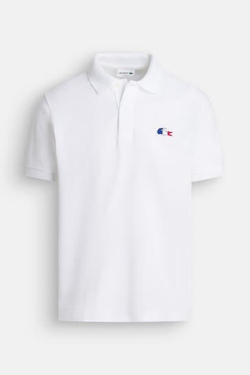 LACOSTE Polo-Shirt weiß