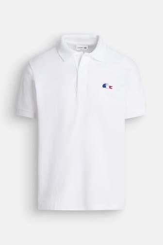 LACOSTE Polo-Shirt weiß