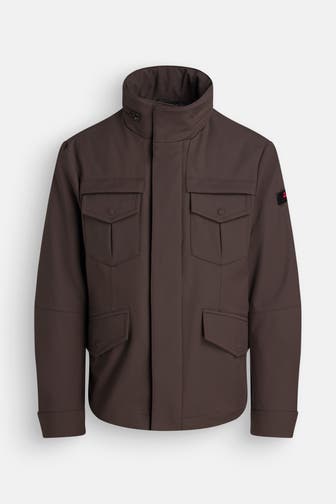 PEUTEREY Jacke 'Stripes' dunkelbraun