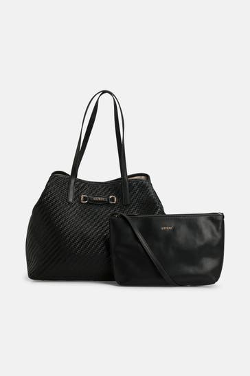 GUESS 2 in 1 Shopper 'Vikky' schwarz
