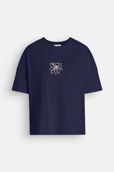 MARC O'POLO - T-Shirt dunkelblau