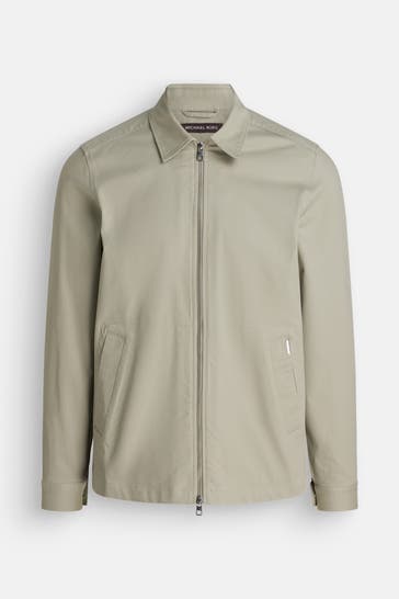 MICHAEL KORS Overshirt steingrau