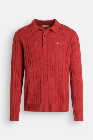 GANT Red Knit Sweater