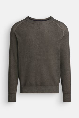 MARC O'POLO Strickpullover oliv