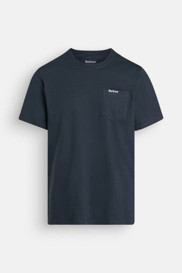 BARBOUR T-Shirt dunkelblau