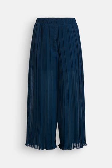 GUESS Plisseéhose dunkelblau