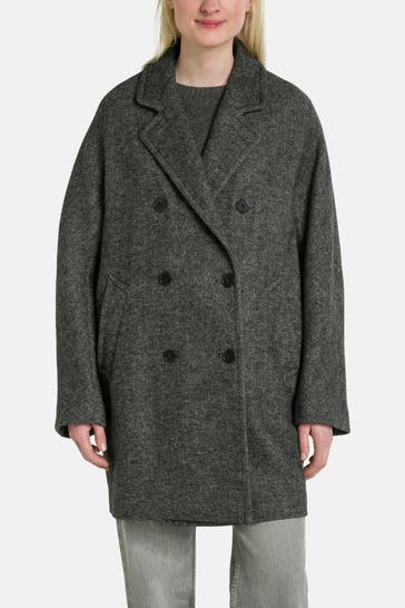 MARC O'POLO Wollmantel gemustert