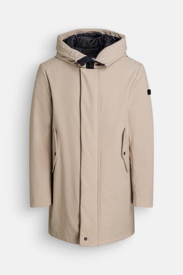 PEUTEREY Parka 'Kasa' beige