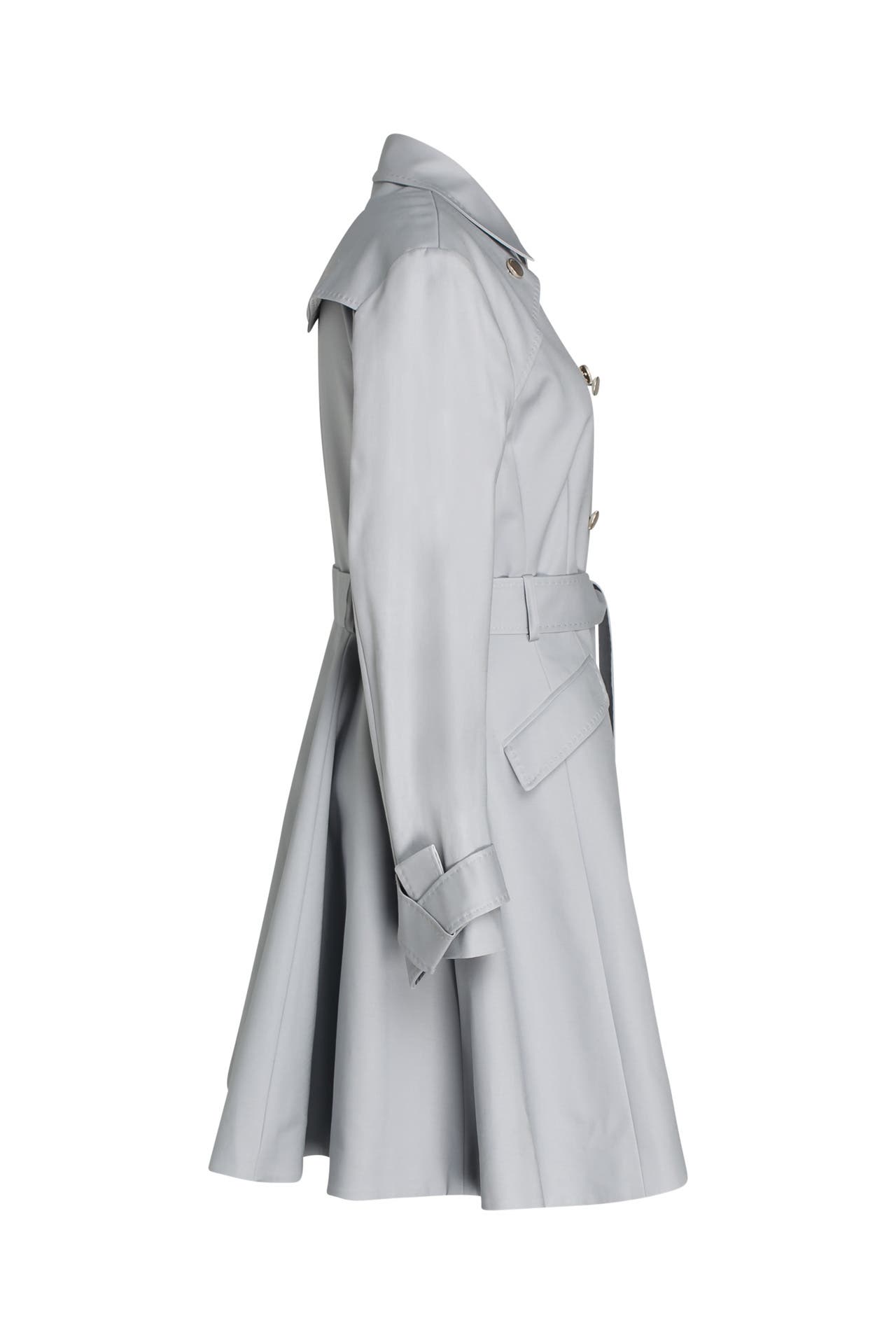 Marrian knot cuff detail cotton trench coat outlet