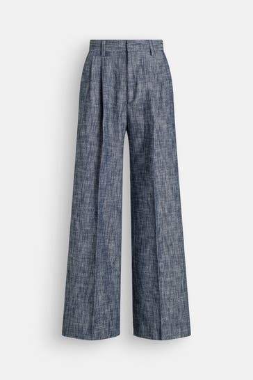FILIPPA K Stoffhose blau