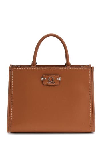 GUESS Handtasche 'Nastra' cognac