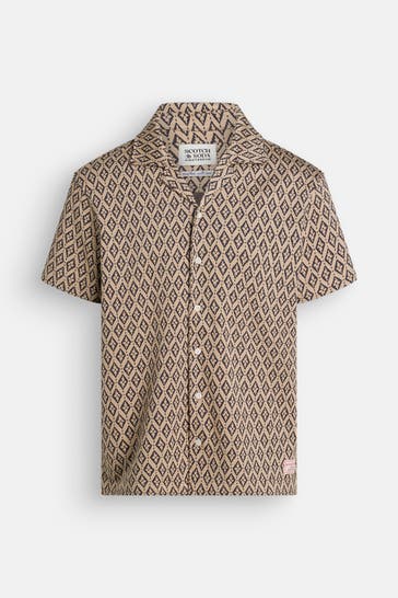 SCOTCH & SODA Kurzarmhemd mehrfarbig