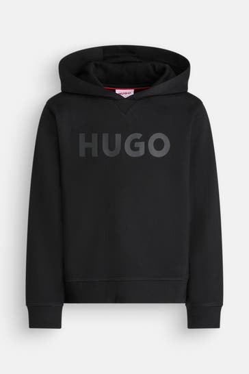 HUGO Hoodie schwarz