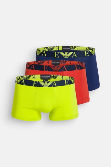 EMPORIO ARMANI - 3er-Pack Boxer Trunks mehrfarbig