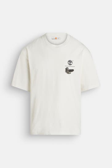 TIMBERLAND T-Shirt offwhite