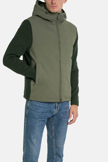 COLMAR Hybridjacke dunkelgrün