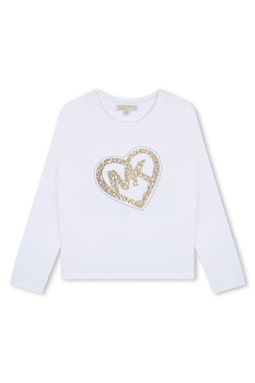 MICHAEL KORS Longsleeve weiß