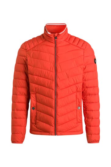 TOM TAILOR Light-Steppjacke terracotta