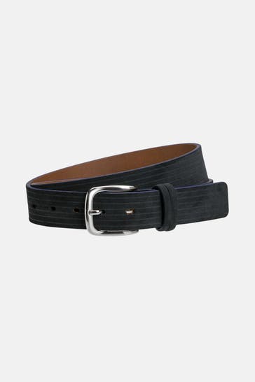 LLOYD BELTS Ledergürtel dunkelblau