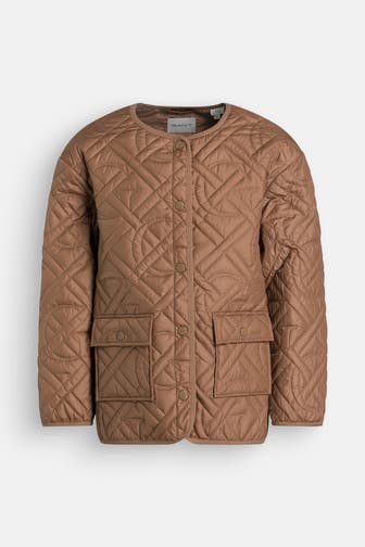 GANT Steppjacke hellbraun