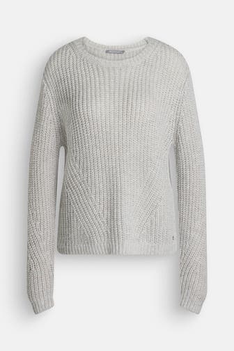BETTY & CO Strickpullover silber