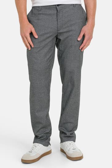 HECHTER Paris Stoffhose gemustert