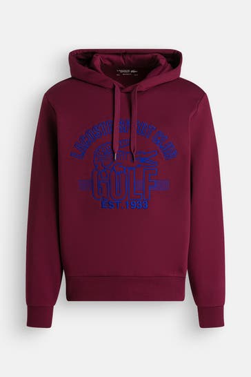 LACOSTE Hoodie weinrot