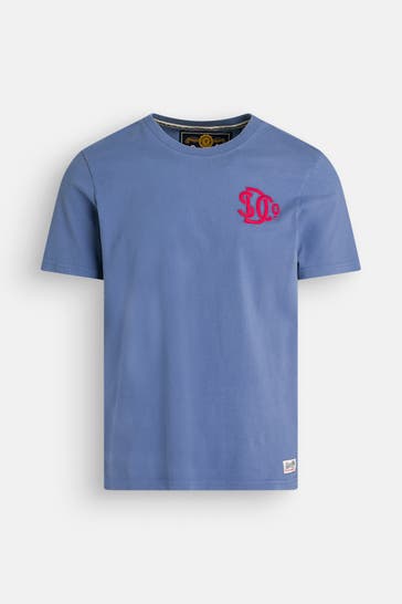 SUPERDRY T-Shirt azurblau