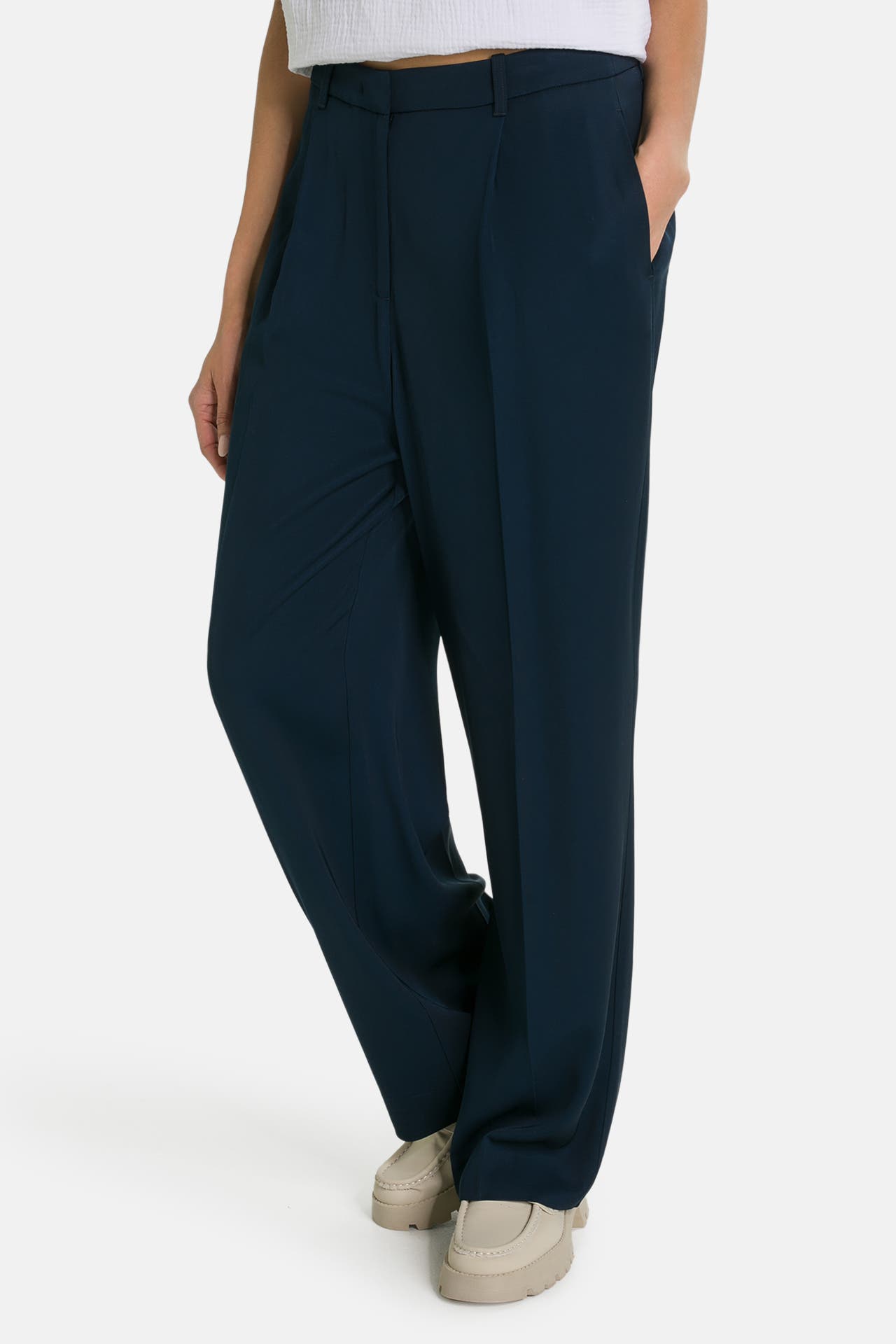TOMMY HILFIGER Stoffhose dunkelblau, Bild 1