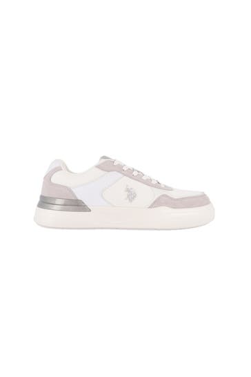 U.S. POLO ASSN. Sneaker 'Greg' weiß