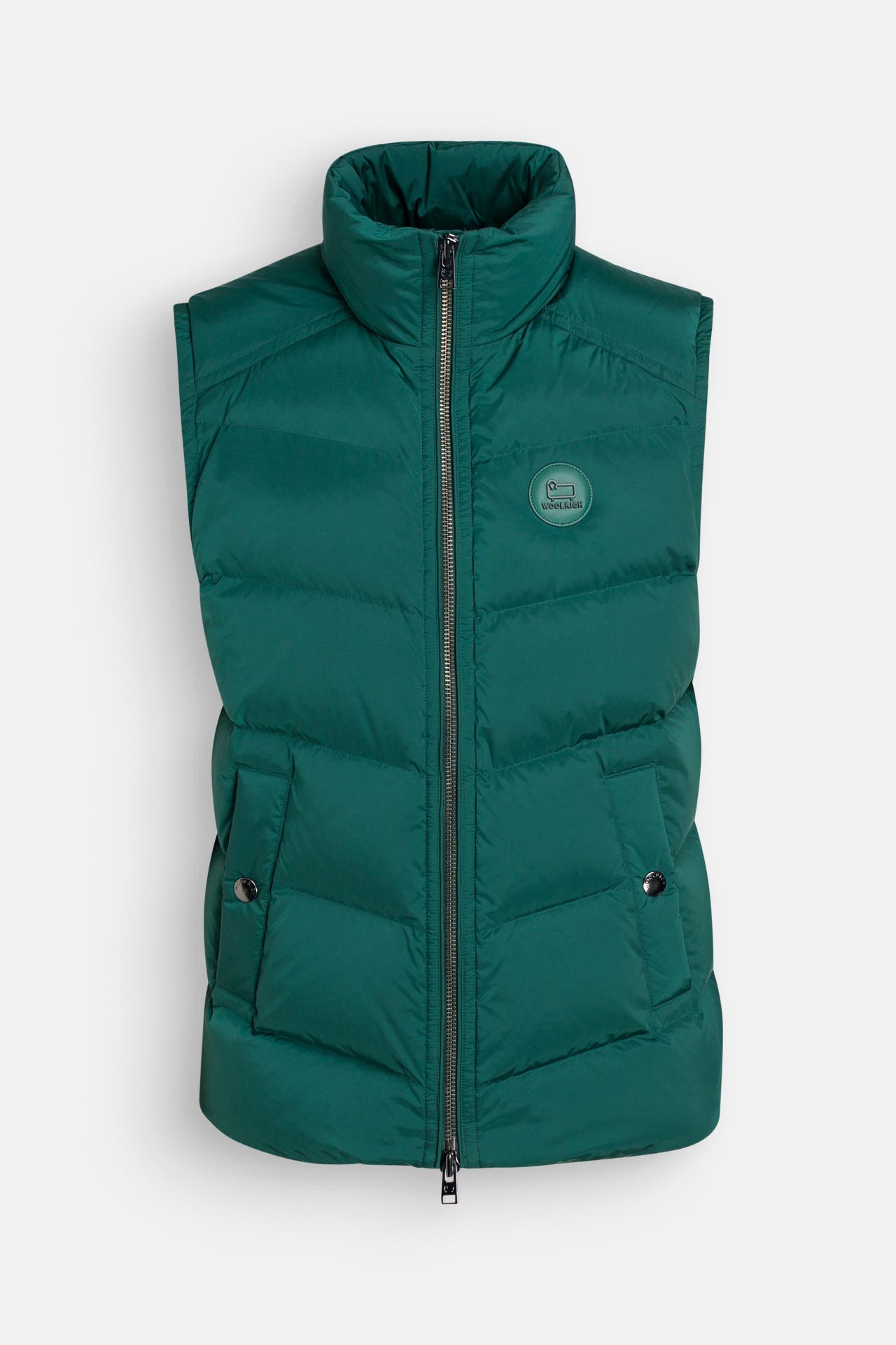 WOOLRICH Daunenweste petrol, Bild 1