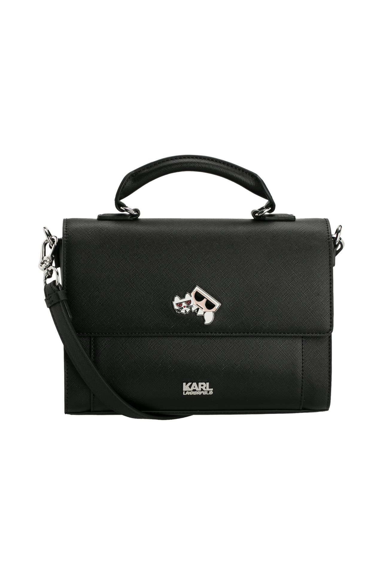 KARL LAGERFELD Handtasche schwarz, Bild 1