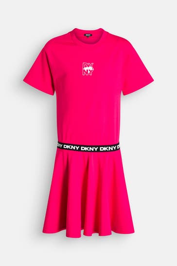 DKNY Jerseykleid pink