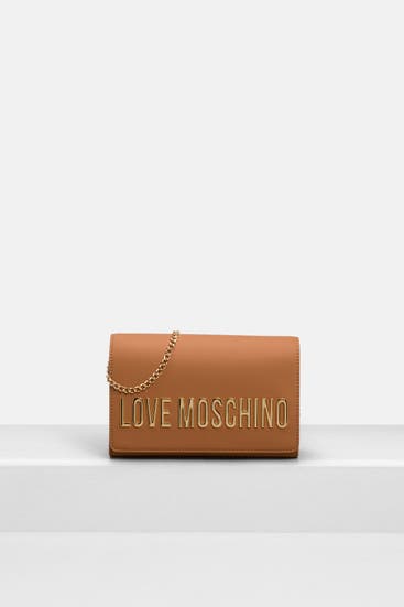 LOVE MOSCHINO - Umhängetasche cognac