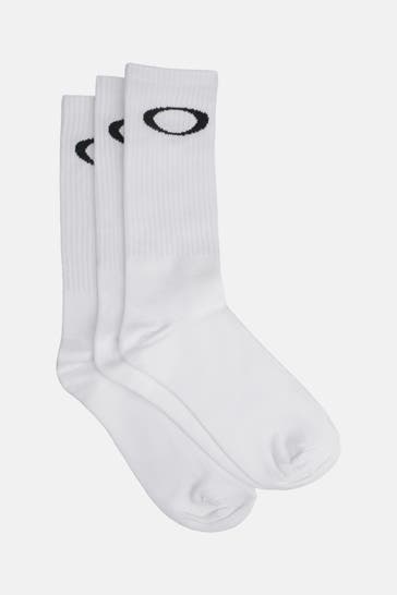 OAKLEY 3er-Pack Socken 'Ellipse' weiß