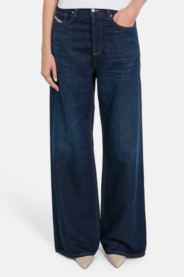 DIESEL Jeans dunkelblau straight
